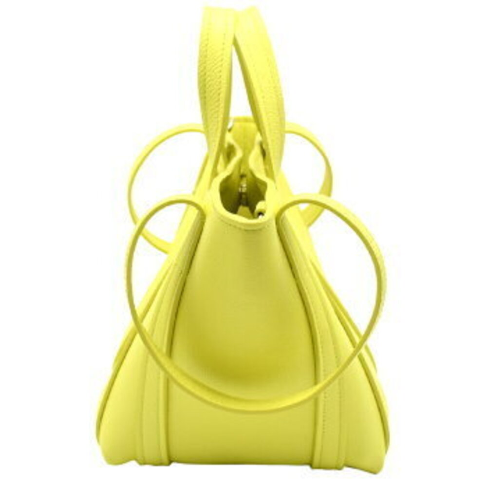 Balenciaga South Bag Tote Leather Everyday Yellow Handbag XS North Shoulder - Picture 5 of 8
